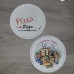 Twee pizza borden, Gebruikt, Ophalen of Verzenden, Bord(en), Overige stijlen