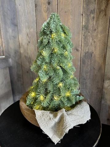 Nobilis kunst kerstboom met verlichting beschikbaar voor biedingen