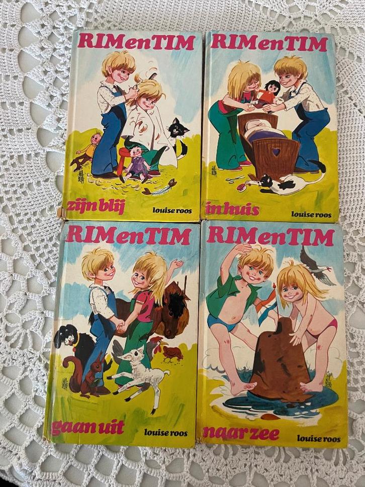 4 Rim en Tim van Louise Roos, Boeken, Kinderboeken | Jeugd | onder 10 jaar, Zo goed als nieuw, Fictie algemeen, Ophalen of Verzenden