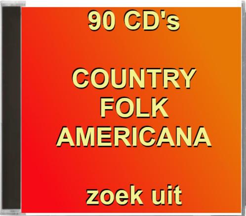 90 CD's van COUNTRY & FOLK artiesten - kies uit de lijst, Cd's en Dvd's, Cd's | Country en Western, Ophalen of Verzenden