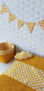 mini slinger kinderkamer okergeel maciel 1 meter, Verzenden, Nieuw, Wanddecoratie