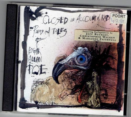 Closed on account of rabies - Poems and tales of E A Poe 2cd, Cd's en Dvd's, Cd's | Pop, 1980 tot 2000, Ophalen of Verzenden