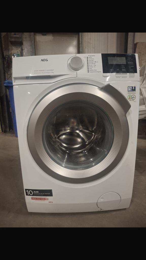 Tk AEG wasmachine 4 jaar oud, Witgoed en Apparatuur, Wasmachines, Zo goed als nieuw, 85 tot 90 cm, 1200 tot 1600 toeren, Ophalen