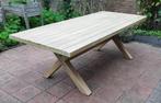 Tuintafel, kan ook binnen, Tuin en Terras, Tuintafels, Ophalen, Gebruikt, Rechthoekig, Hout