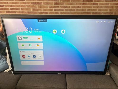 Iiyama prolite te6514MIS-b1AG touchscreen 65” als nieuw, Computers en Software, Monitoren, Zo goed als nieuw, DisplayPort, HDMI