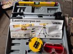 Laserwaterpas met stabilisatietussenstuk compleet, Ophalen of Verzenden, Zo goed als nieuw, Overige meters