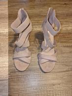 Dames sandalen hoge hak light pink pump elastiek 40.maat, Ophalen, Nieuw, Roze