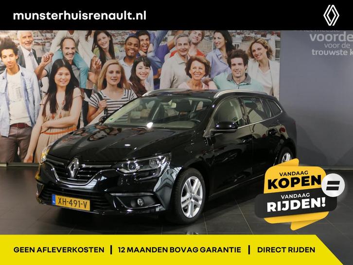 Renault Mégane Estate 1.3 TCe Zen Cruise, Clima, Navi, Appl, Auto's, Renault, Bedrijf, Te koop, Mégane, ABS, Airbags, Airconditioning