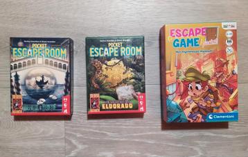 Pocket escape games  beschikbaar voor biedingen