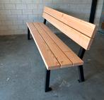 NIEUW OP MAAT - Stijlvolle bank - 2 meter - 4-5 personen, Ophalen of Verzenden, Nieuw, Hout