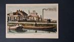 Leeuwarden Friesland Harlingertrekweg met Fabriek omstr.1905, Verzamelen, Ophalen of Verzenden, Voor 1920, Ongelopen, Friesland