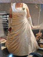 Te koop, Ophalen, Zo goed als nieuw, Wit, Trouwjurk