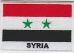 Syrie vlag stoffen opstrijk patch embleem, Diversen, Ophalen of Verzenden, Nieuw