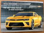 EU Folder Chevrolet Camaro 2017, Ophalen of Verzenden, Zo goed als nieuw, Chevrolet
