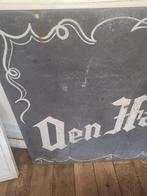 Zeer oud dubbelzijdig beschreven uithangbord foto 1 t/m 7, Antiek en Kunst, Ophalen
