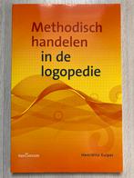 Methodisch handelen in de logopedie, Boeken, Studieboeken en Cursussen, Ophalen of Verzenden, Zo goed als nieuw, HBO