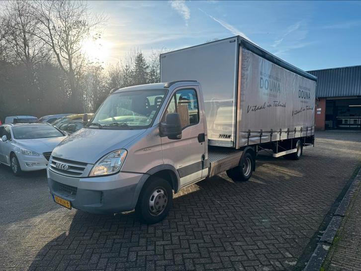 Iveco 2007 BE combinatie titan trailer bj 2008, Auto's, Bestelauto's, Bedrijf, Iveco, Diesel, Origineel Nederlands, Ophalen