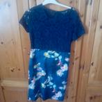 Mooie blauwe jurk van Smashed Lemon (Geisha) 38/40, Ophalen of Verzenden, Gedragen, Blauw