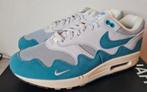 Nike air max one 1 patta wave noise aqua us 11 eu 45 DS, Ophalen, Overige kleuren, Nike, Nieuw
