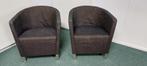 Twee Fauteuils van Pallucco, italiaans design, Huis en Inrichting, Ophalen, Gebruikt, Minder dan 75 cm, Stof