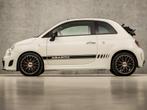 Fiat 500C 1.4-16V Abarth 141Pk Automaat (KUIPSTOELEN, ZWART, Auto's, Euro 5, Gebruikt, Zwart, 4 cilinders