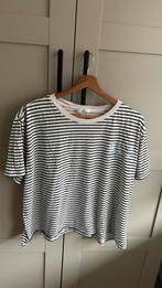 H&M T-shirt gestreept 2XL, Zwart, Maat 46/48 (XL) of groter, Ophalen of Verzenden, Korte mouw