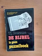 De Bijbel is geen puzzelboek, Ophalen of Verzenden, Gelezen, Christendom | Protestants