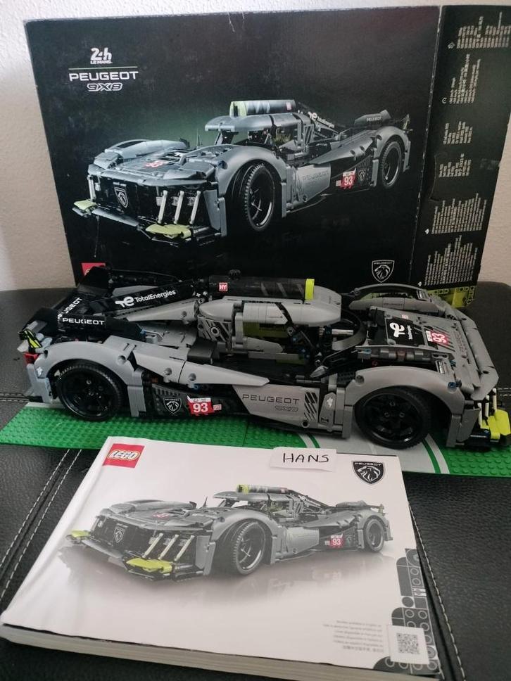 Lego 42156 Peugeot 8x8 24H Le Mans, Kinderen en Baby's, Speelgoed | Duplo en Lego, Gebruikt, Lego, Complete set, Ophalen of Verzenden