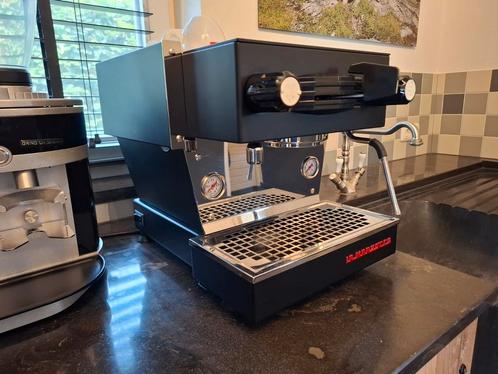 La Marzocco Linea Mini zwart espressomachine, Witgoed en Apparatuur, Koffiezetapparaten, Gebruikt, Espresso apparaat, Ophalen