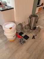 Complete bierbrouwset - weinig gebruikt, Ophalen of Verzenden, Zo goed als nieuw, Materiaal