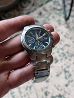 Seiko chronograph, Gebruikt, Staal, Ophalen of Verzenden, Seiko