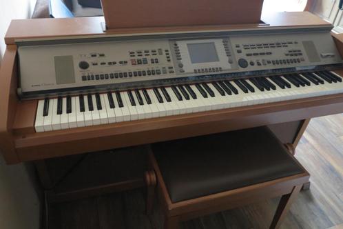 Yamaha Clavinova CVP-305, Muziek en Instrumenten, Piano's, Gebruikt, Piano, Bruin, Digitaal, Ophalen