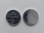 2 Zilveren 50 gulden munten ., Ophalen, Koningin Beatrix, 50 gulden