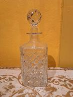 Kristallen Fles met Stop, Antiek en Kunst, Ophalen of Verzenden