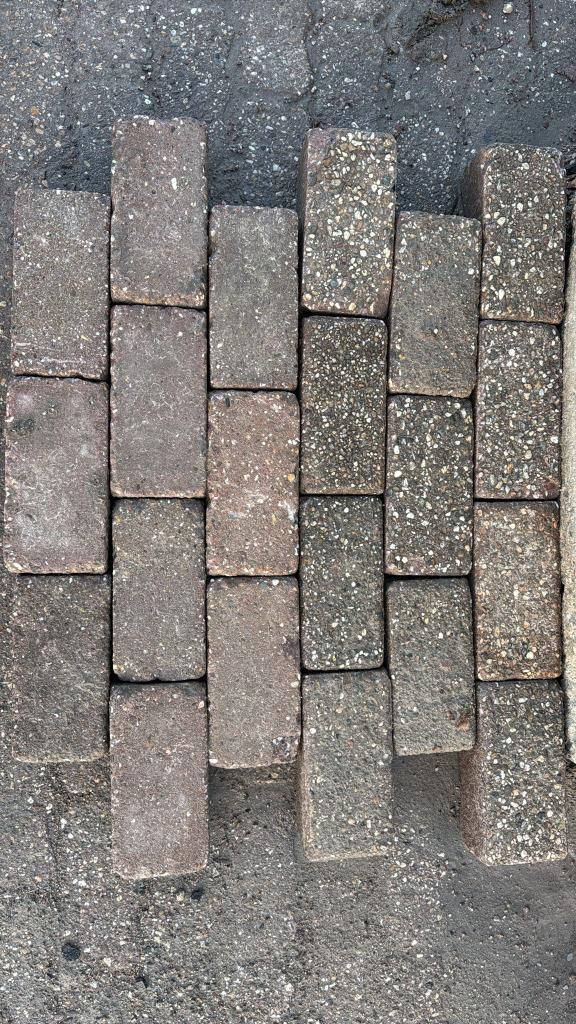 gebruikte betonklinkers bkk heide, Tuin en Terras, Tegels en Klinkers, Gebruikt, Klinkers, Beton, Ophalen of Verzenden