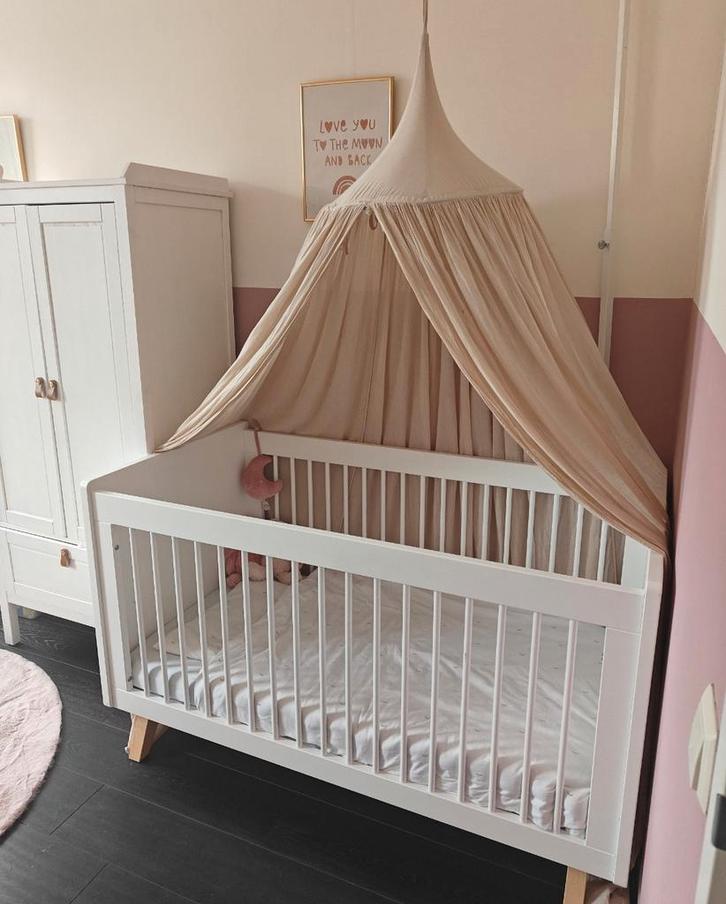 Bobita Ledikant 70x140 cm, Kinderen en Baby's, Babywiegjes en Ledikanten, Gebruikt, Ledikant, Ophalen