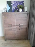 Serie Codam eettafel met stoelen, hoge kast en 2 salontafels, Huis en Inrichting, Kasten | Overige, Ophalen, Gebruikt