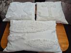 Riviera maison, Huis en Inrichting, Woonaccessoires | Kussens, Ophalen of Verzenden, Gebruikt, Wit, Vierkant