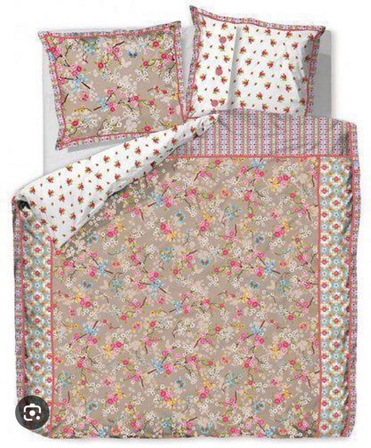 Pip Studio dekbedovertrek, Huis en Inrichting, Slaapkamer | Beddengoed, Zo goed als nieuw, Dekbedovertrek, Eenpersoons, Blauw