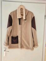 Nieuwe Jas met teddy voering maat XL. Okselmaat 56 cm., Ophalen of Verzenden, Nieuw, Maat 46/48 (XL) of groter, Beige