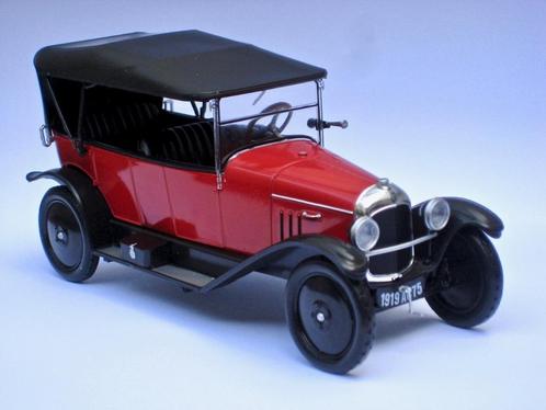 Citroen 10 Hp Torpédo Type A 1919 Hachette #10 1:24, Hobby en Vrije tijd, Modelauto's | 1:24, Nieuw, Auto, Overige merken, Ophalen of Verzenden