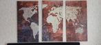Canvas 3 luik, Ophalen of Verzenden, Schilderij, Minder dan 50 cm