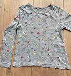 Grappige longsleeve met poesjes print, maat 110/116, Kinderen en Baby's, Kinderkleding | Maat 110, Ophalen of Verzenden, Zo goed als nieuw