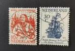 nederland nvph 693 694, Verzenden, Na 1940, Gestempeld