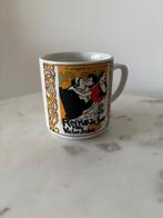 Vintage Tognana mok Reine de Joie Victor Jozé, Gebruikt, Keramiek, Ophalen of Verzenden, Overige stijlen