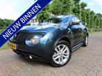 Nissan Juke 1.6 Acenta Automaat Ecc Cruisecontrol Sidebar Lm, 4 cilinders, Blauw, Origineel Nederlands, SUV of Terreinwagen