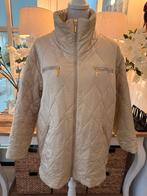 Warme, glanzende, Gold-Beige parka Airfield, 40-42/L, ZGAN., Ophalen of Verzenden, Zo goed als nieuw, Maat 42/44 (L), Beige