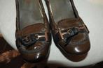 Tod's lak leren pumps laag rond hakje mooie tint nette staat, Pumps, Overige kleuren, Verzenden, Gedragen