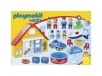 playmobil 123 vakantiehuis 9527, Ophalen, Gebruikt, Complete set