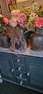 Vazen met bloemen, Ophalen of Verzenden, Zo goed als nieuw, 25 tot 50 cm, 50 tot 100 cm